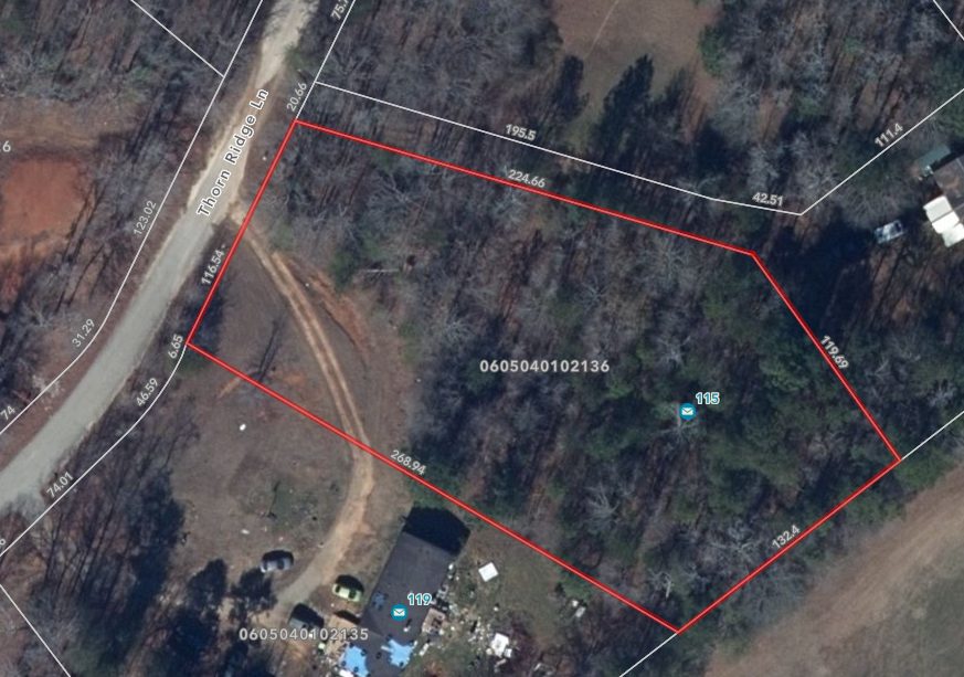 ± 1 Acre Lot — 115 Thorn Ridge Lane, Pelzer, SC